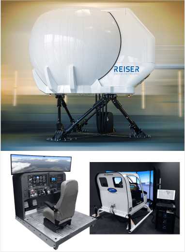 Full Flight Simulator Pilot Pesawat Terbang Flight Training Device FTD AATD Indonesia PT OTOMAN