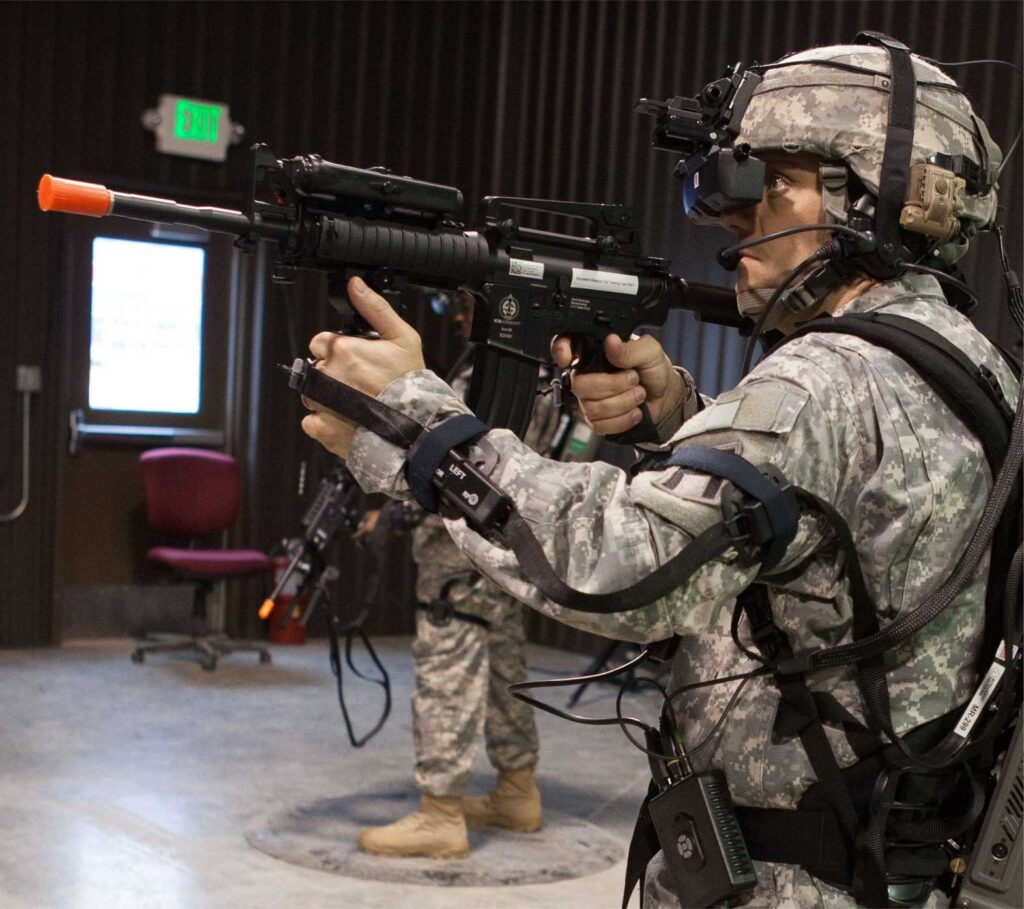 Simulator Militer Menembak Firearm